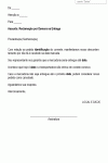 Termo Padrão de Reclamação por Atraso na Entrega de Pedido Finalizando com Possível Cancelamento- Modelo Simples