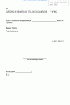 Requerimento Padrão para Solicitar Dispensa de Anexos ou outros Documentos Constantes como Integrantes do Contrato Registrado - Modelo Simples