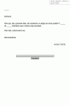 Termo Padrão de Cancelamento de Pedido - Modelo Simples