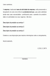 Comunicado Padrão sobre o Lançamento de Novos Produtos - Modelo Simples