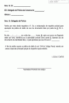 Modelo de Requisição da Autoridade Judiciária para Instauração de Inquérito Policial