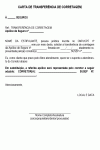 Carta Padrão de Transferência de Corretagem