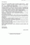 Requerimento Padrão de Suspensão de Cobrança ao Credor por Motivos Extraordinários e Imprevisíveis Covid-19