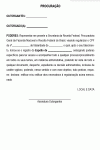 Procuração Padrão para Obter Acesso à Exigência e Regularizar CPF Espólio - Fazenda Federal