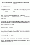 Contrato Padrão de Prestação de Serviços de Reabilitação de Dependentes Químicos