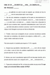 Modelo de Petição Intermediária Alegação de Processo Perdido