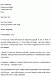 Modelo de Carta Comunicado de desligamento de sócio