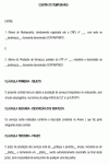 Modelo de Contrato Temporário sem vínculo empregatício para Restaurante