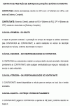 Contrato Padrão de Prestação de Serviço de Lavação e Estética Automotiva