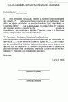 Ata Padrão de Assembleia Geral Extraordinária de Condomínio Segunda Convocação