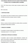 Modelo de Ata de fundação e aprovação do estatuto eleição e posse da diretoria e conselho fiscal do condomínio