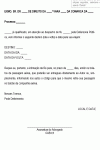 Petição Padrão Intermediária Intimação da Ré para Emitir Boleto de Passagem