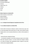 Modelo de Carta de Solicitação de Dispensa de aviso prévio para novo emprego