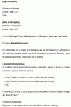 Modelo de Notificação Formal de Desligamento por Indisciplina e Ausências Injustificadas