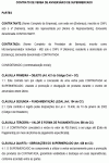 Contrato Padrão de Verba de Aniversário de Supermercado