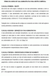 Modelo de Termo de Acordo de Taxa Administrativa para Centro Comercial