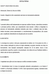 Modelo de Defesa Prévia de Alegação de não cumprimento das fases do Licenciamento Ambiental