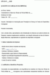 Modelo de Ofício de Solicitação de Autorização para Prestação de Serviços de Empréstimo Consignado