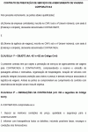 Contrato Padrão de prestação de serviços de agenciamento de viagens corporativas