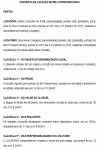 Modelo de Contrato de locação entre coproprietários