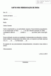 Modelo de Carta de Renegociação de Empréstimo