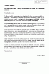 Carta Padrão de Manutenção de Internamento