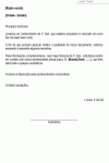 Carta Padrão de Oferecimento de um Produto Novo