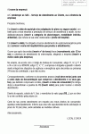 Carta Padrão de Reembolso de Plano de Saúde