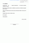 Carta Padrão de Comunicado Aumento de Preços a uma Distribuidora