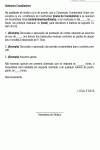 Carta Padrão de Convocação Convenção Condominial