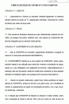 Modelo de Termo de Adesão ao Sistema de TV por Assinatura