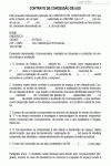 Modelo de Contrato Uso do Solo