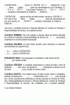 Modelo de Contrato de Prestação e Responsabilidade de Serviços