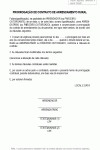 Modelo de Contrato de Prorrogação de Arrendamento Rural