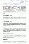 Modelo de Contrato de Elaboração de Documentação