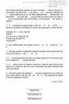 Modelo de Contrato de Penhor Mercantil de Mercadorias