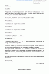 Termo Padrão de Carta de Recebimento de Documentos