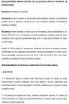 Modelo de Petição de Reconhecimento de Revelia e Confissão Ficta da Reclamada