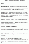 Modelo de Contrato de compromisso de entrega de materiais