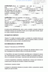 Modelo de Contrato de Consultoria Técnica