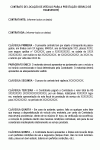 Modelo de Contrato de Locação de Veículo para Prestação de Serviços de Transporte de Passageiros