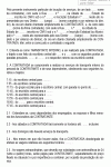 Modelo de Contrato de Serviços de Transporte