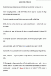 Modelo de Ação Civil Pública - Deverá Seguir os Requisitos do Artigo 282 do Código de Processo Civil