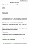 Carta Padrão de Confidencialidade