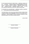 Modelo de Contrato de Fiança