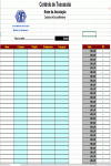 Planilha Padrão para Controle para Tesouraria - Financeiro Controladoria
