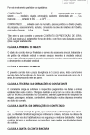 Modelo de Contrato de Prestação de Serviços de Assessoria Sindical