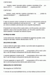 Contrato Padrão de Prestação de Serviços de Empreitada para Pintura de Parede de Imóvel