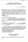 Representação Padrão junto ao Ministério Público feita por Cidadão - Associação ou Empresa