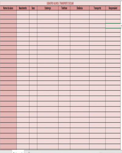 Planilha de Distâncias Rodoviárias - Excel